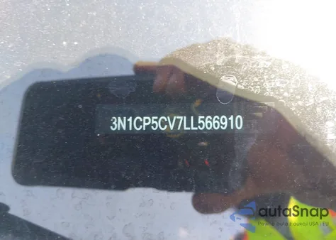 2020 Nissan Kicks Sv Xtronic Cvt из США, поврежденный, VIN 3N1CP5CV7LL566910